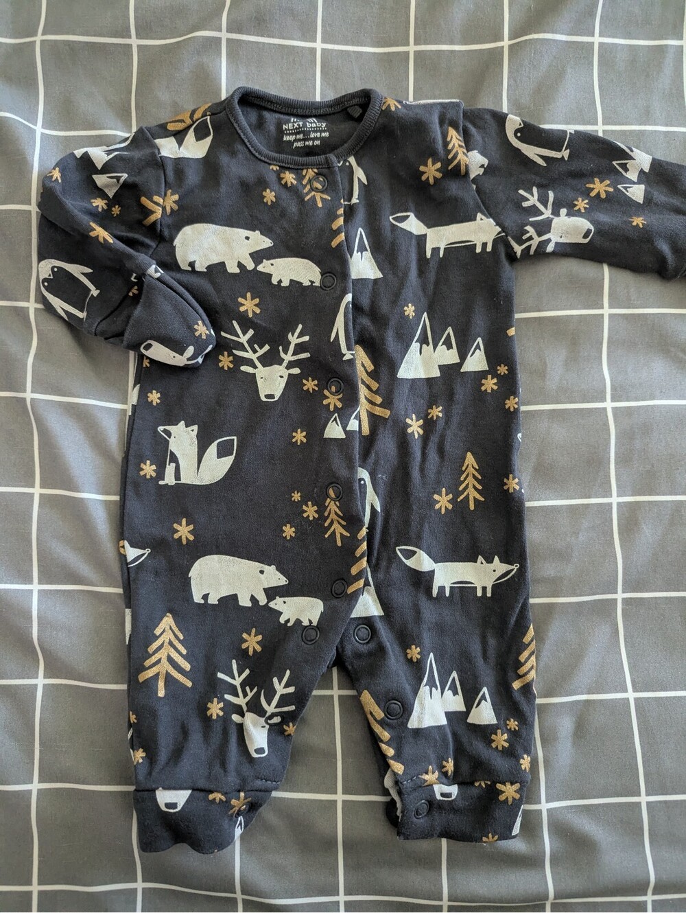 Next winter woodland animals romper